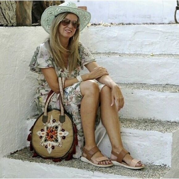 Chiffon Floral Beautiful Flowy Dress H&M Maxi New - Picture 3 of 5